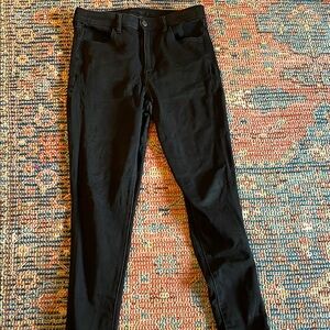 Women's Super Hi Rise Black Jeggings
